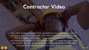 Contractor Video